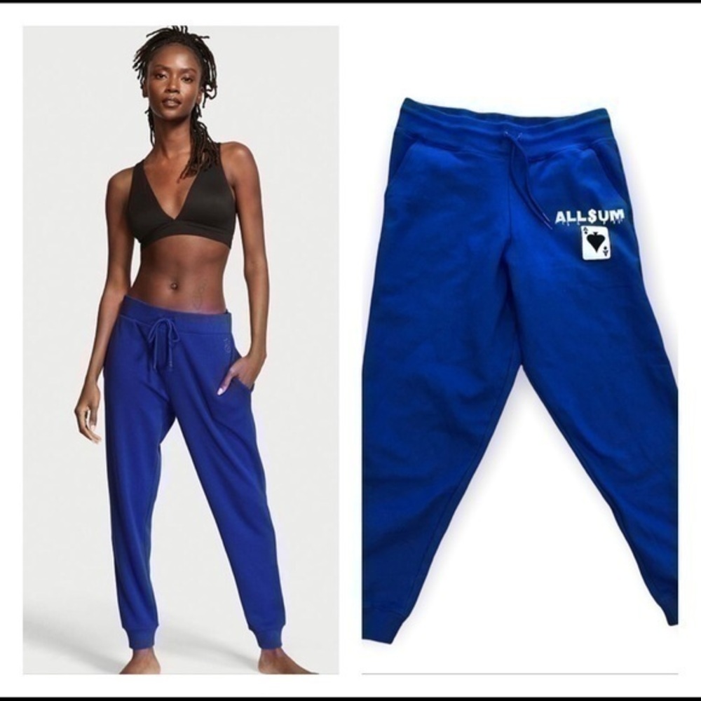 High waisted sweatpant joggers